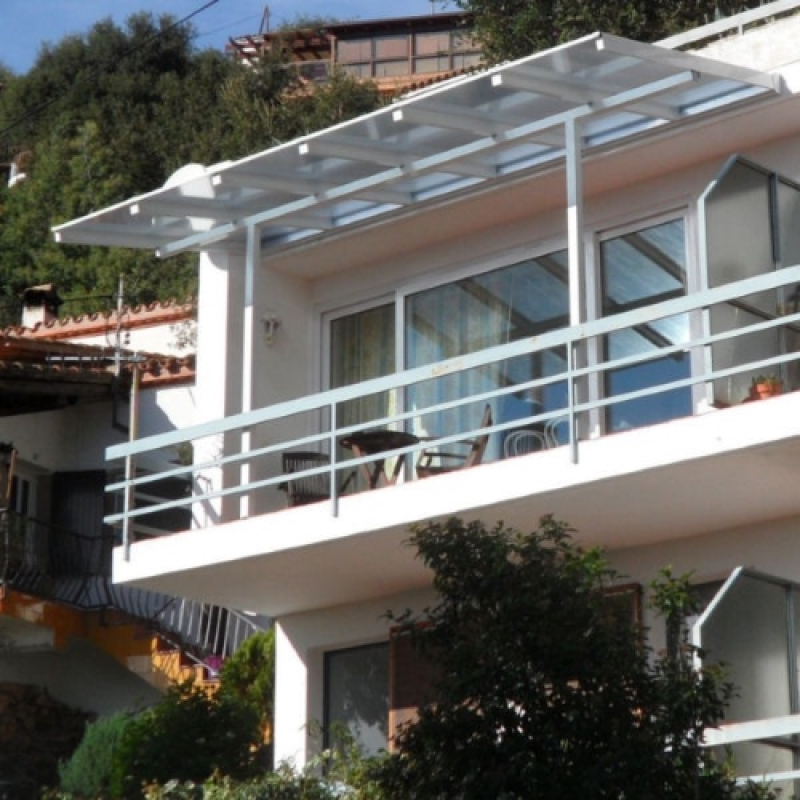 Balkonüberdachung Bausatz