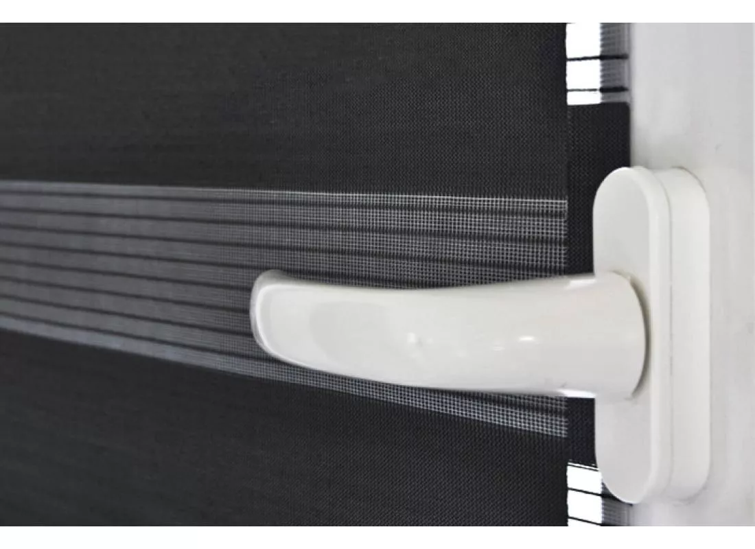Klemmfix Doppelrollo Farbe weiss