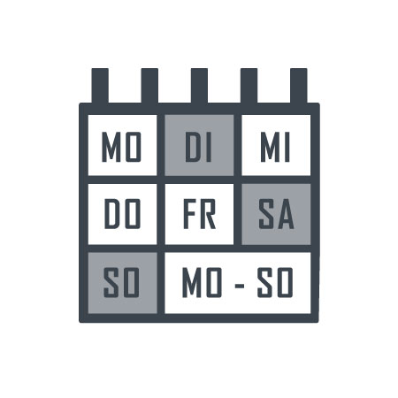Wochenprogramm der Multi Time Control Zeitschaltuhr
